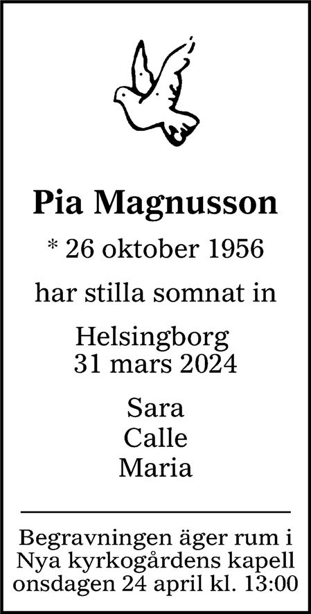 Pia Magnusson Helsingborg