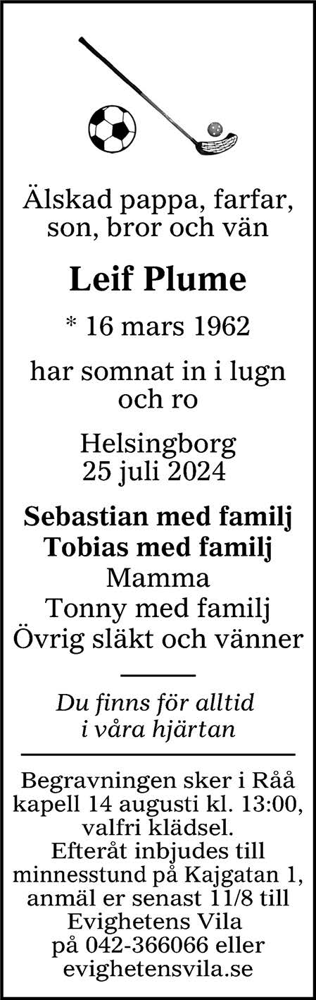 Leif Plume Helsingborg
