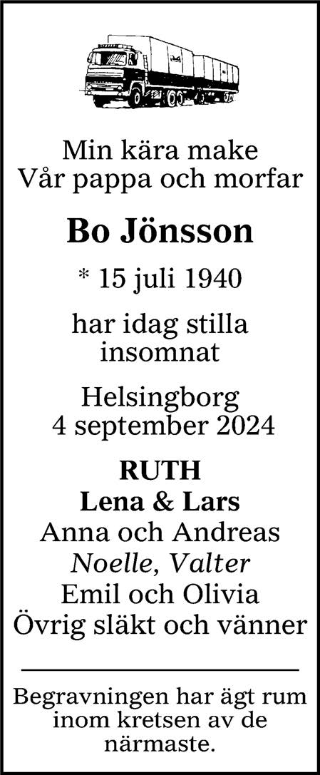 Bo Jönsson Helsingborg