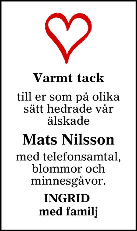 Mats Nilsson Helsingborg