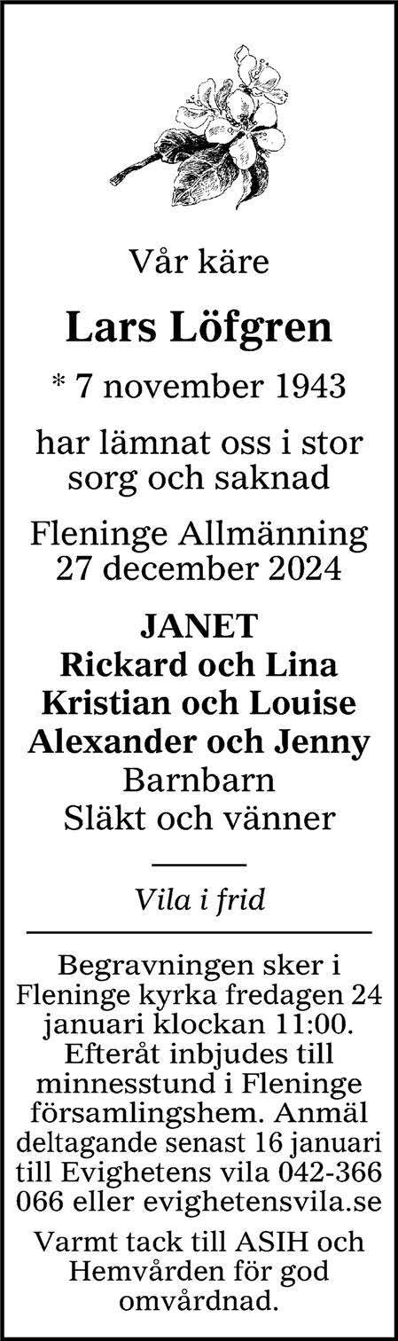 Lars Löfgren Fleninge Allmänning