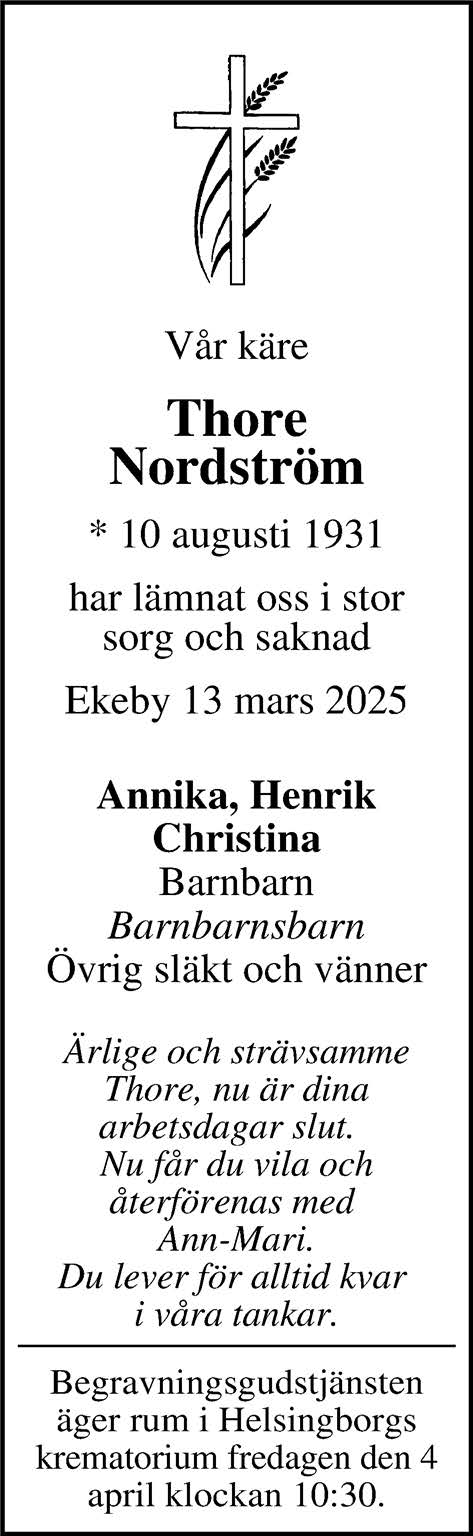 Thore Nordström Ekeby
