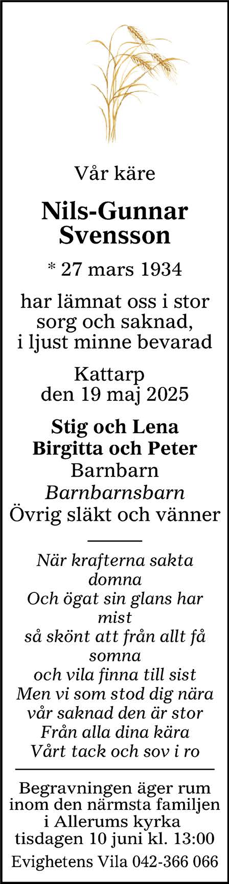 Nils-Gunnar Svensson Kattarp