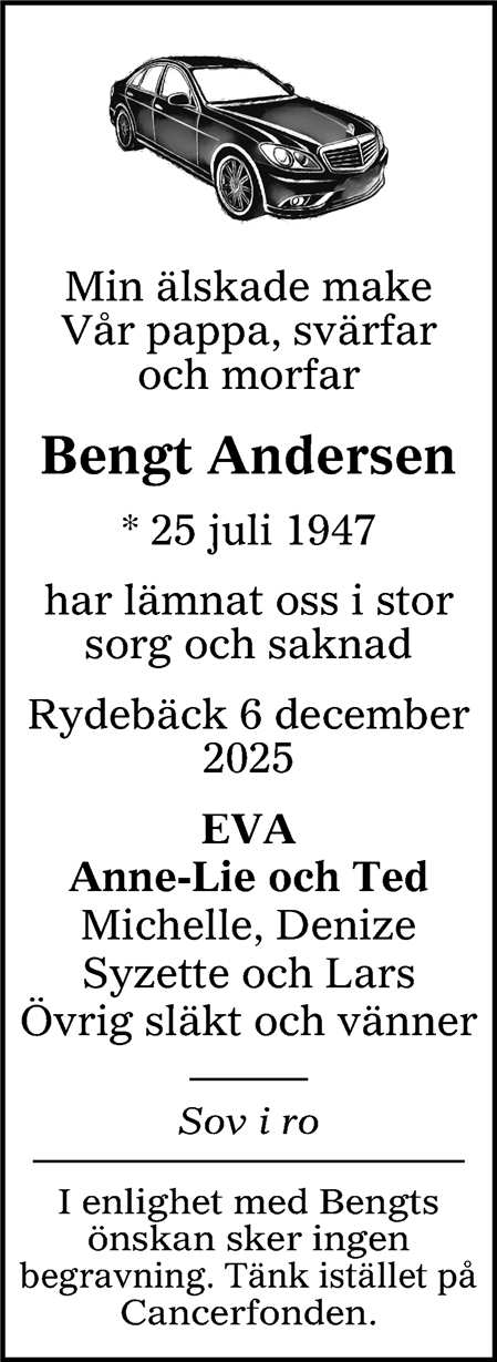Bengt Andersen Rydebäck
