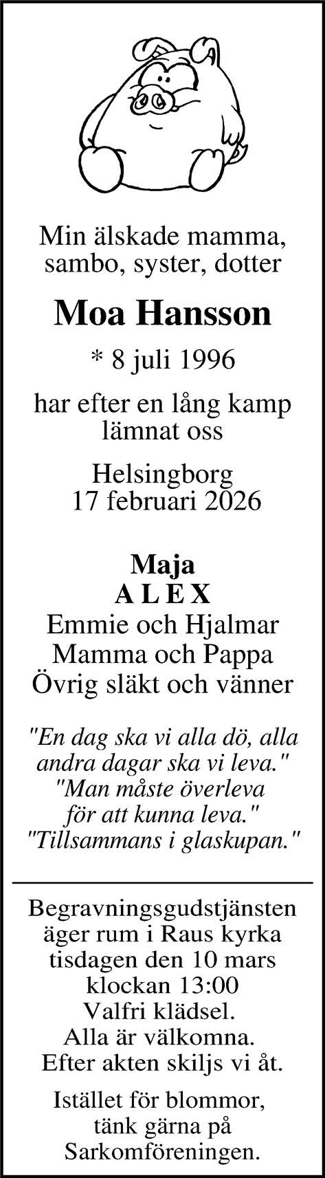 Moa Hansson Helsingborg