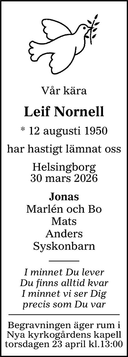 Leif Nornell Helsingborg